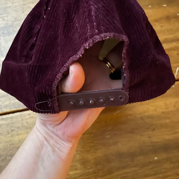 Vintage Washington Redskins Baseball Hat Corduroy Cord Cap NFL Football - Picture 3 of 7